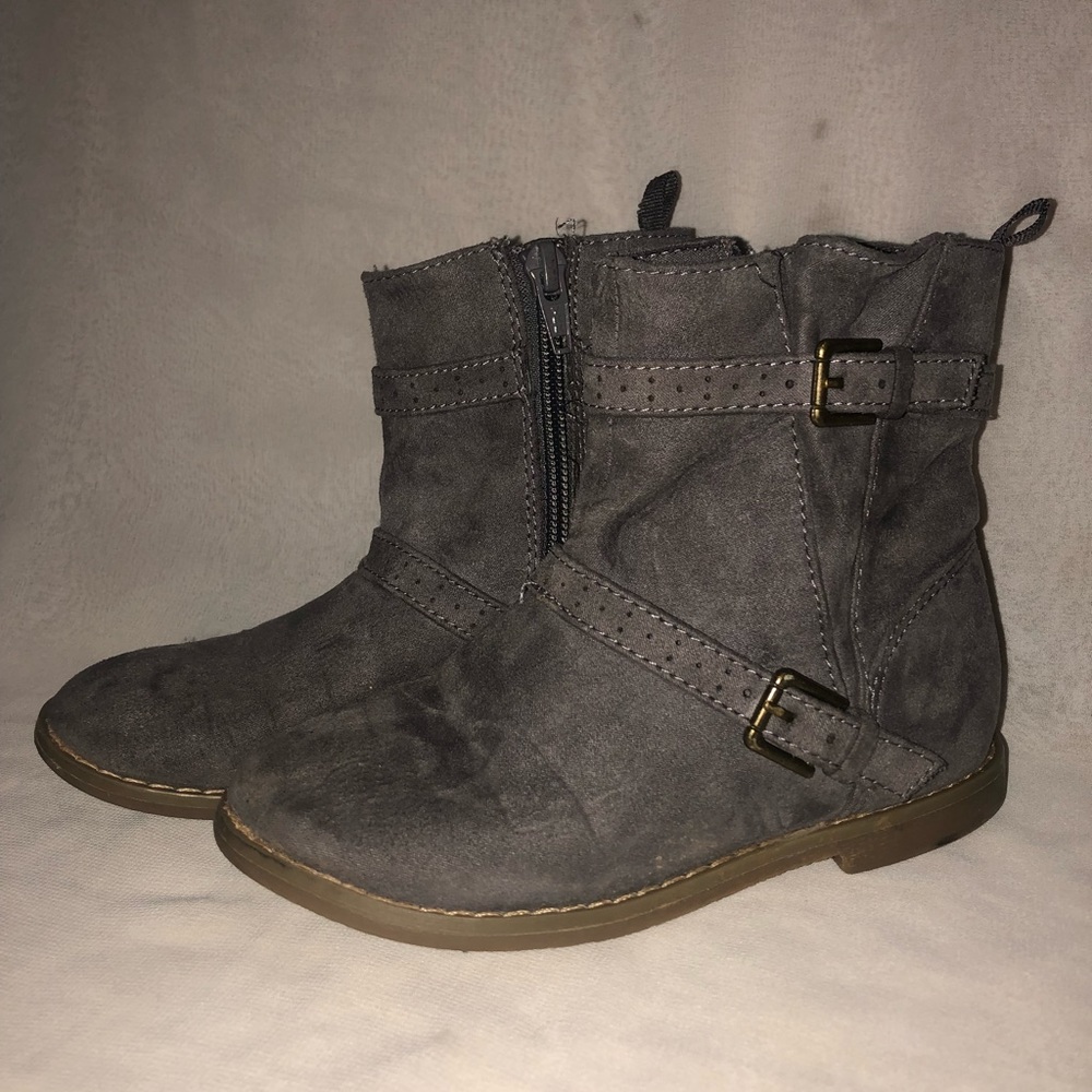 Toddler grey old navy boots